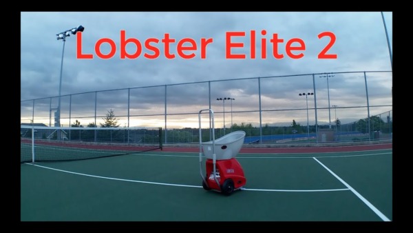 Análisis de la máquina de pelotas de tenis Lobster Elite 3 (2020)