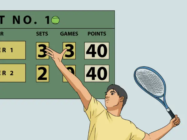 Cómo llevar la puntuación en el tenis