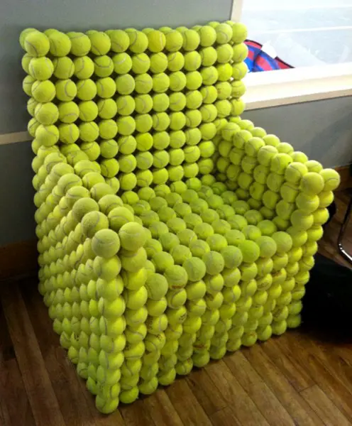 Cómo reciclar pelotas de tenis