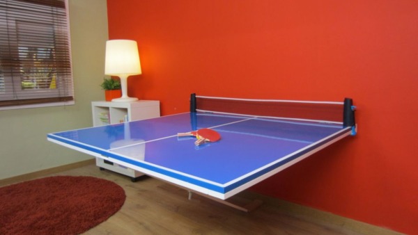 ¿Dónde guardas una mesa de ping pong?