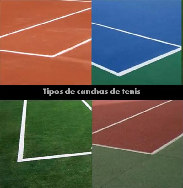 Las 11 superficies diferentes en el tenis