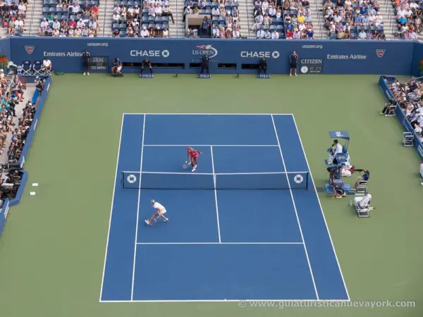 ¿Por qué las canchas de tenis del US Open son azules?