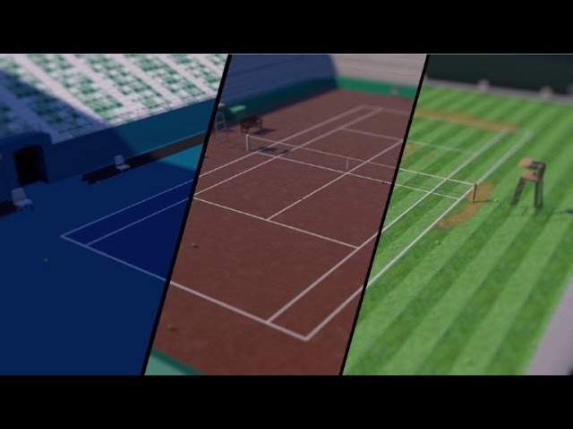 Tipos de canchas de tenis en Grand Slam